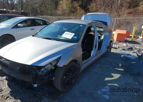 2021 Hyundai Elantra Sel from USA, damaged, VIN 5NPLS4AG6MH006226